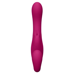 Suki Vibrating Strapless Strap-on Rabbit Roz