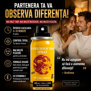 Super Dooz 780000 Dragon Spray întârzie Ejacularea 45 ml