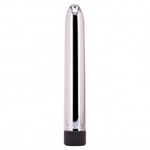 Super Slick Vibrator Argintiu pe Denysa.ro