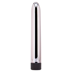 Vibrator Super Slick Seven Creations Jucarie Sexuala Vibrator Argintiu