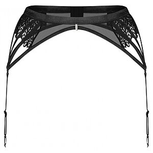 Suspender Belt Obsessive Donarella Negru pe Denysa.ro