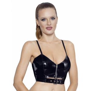 Sutien Black Level Vinyl Top Emma Negru pe Denysa.ro