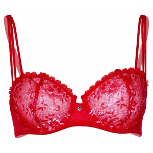 Sutien Daring Intimates New Unlined Lace Roșu M