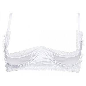 Sutien Half Cup Amorable Alb pe Denysa.ro