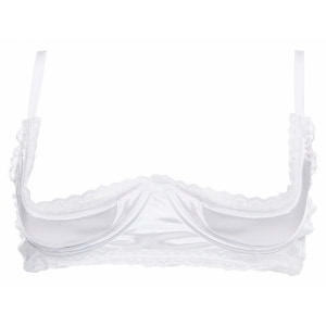 Sutien Half Cup Amorable Alb pe Denysa.ro