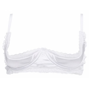 Sutien Half Cup Amorable Alb L