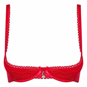 Sutien Obsessive Lovica Half Roșu pe Denysa.ro