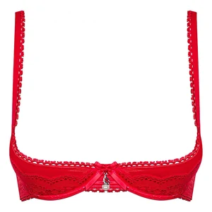 Sutien Obsessive Lovica Half Roșu pe Denysa.ro