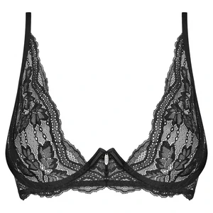 Sutien Dantela Negru Cu Cupa Conturata