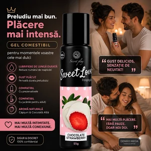 Sweet Love Foreplay Gel Strawberry 55g