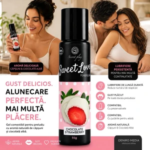 Sweet Love Foreplay Gel Strawberry 55g