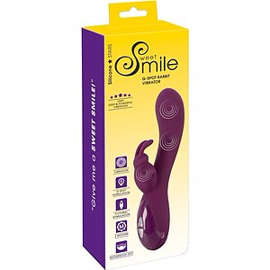 Sweet Smile Rabbit Pentru Punctul G — 15 Moduri, USB Mov
