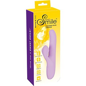 Vibrator Cu Tija Cu Perle Rotative