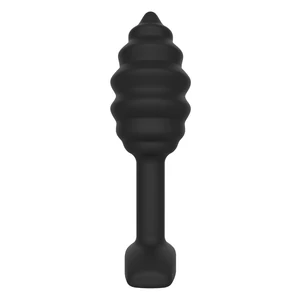 Swirl Anal Plug Negru