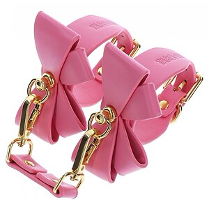 Taboo Ankle Cuffs Roz pe Denysa.ro