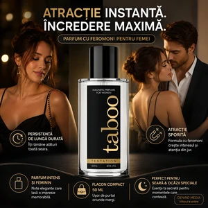 Taboo Esență Tentantă Cu Feromoni De Atracție Feminini 50ml