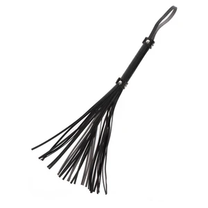 Bici Bondage Din Imitatie De Piele Negru Bici Whip Negru Imitatie Piele