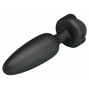 Tarion Plug Anal cu Împingere Automată 10x10 Moduri Negru