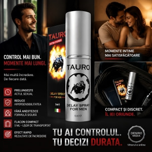 Tauro Spray Întârziere Ejaculare 5ml
