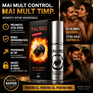Tauro Spray Întârziere Ejaculare 5ml