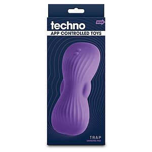 Techno Trap Purple — Hands-free, 9 Moduri, Reîncărcabil Mov