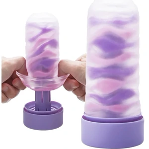 TENGA ARTE Drape - Masturbator Reutilizabil Compact 13,5 cm Transparent
