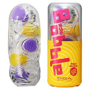 Tenga Bobble Magic Marbles — Masturbator Transparent, Dinamic pe Denysa.ro