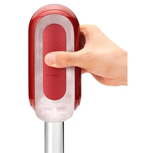 Tenga FLIP 0 Red FLIP WARMER Gel încălzit 18 cm Roșu