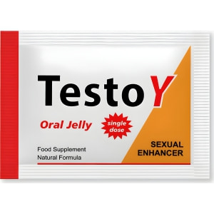 TestoY Jeleu Oral Pentru Erecție 10 plicuri