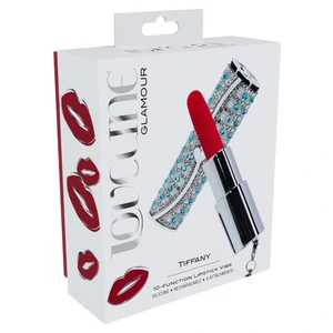 Tiffany Ruj Vibrator 5 Moduri Discret Reîncărcabil Roșu