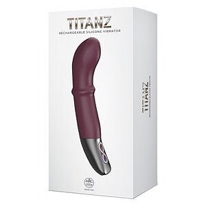 Titanz NMC Vișiniu – Vibrator punct G 30 Funcții, Reîncărcabil
