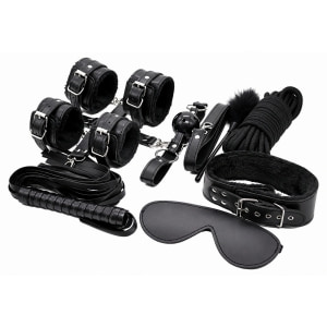 Top Bondage Kit Negru pe Denysa.ro