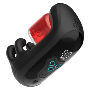 Torky - Compressing Rotating Masturbator with App Control Negru