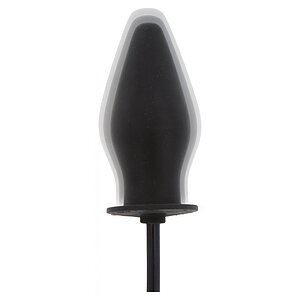 ToyJoy Dop Anal Gonflabil Negru 11cm