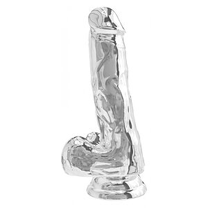 TOYJOY Get Real Transparent 15 cm — Fixare cu Ventuză pe Denysa.ro