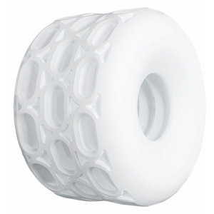 ToyJoy Hero 4în1: Inel C, Întinzător, Masturbator Alb pe Denysa.ro
