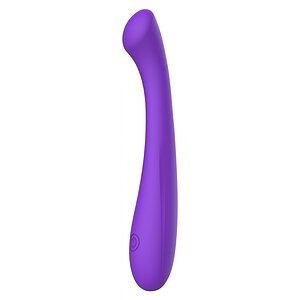 ToyJoy Luna – Vibrator Punct G Din silicon, 7 Moduri Mov