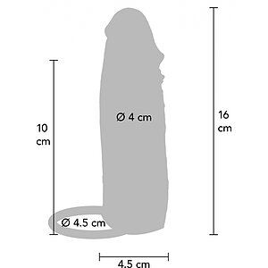 ToyJoy Manșon Vibrant 16 cm