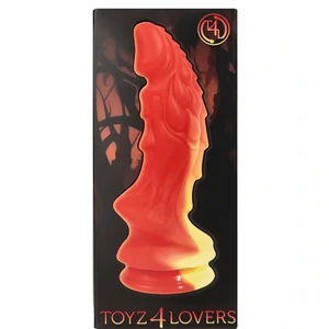 Toyz4lovers Ade Gode Monster Dildo Din silicon cu Ventuză Roșu