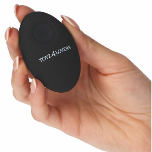 Toyz4lovers Remote P Spot Vibrator Prostatic Reîncărcabil Negru