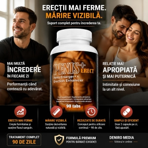 Tratament Mărire Penis Plus Erect 90buc