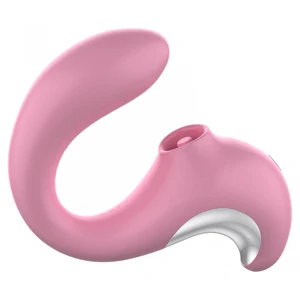 TWIST Vibrator Clitoral Roz — 7 Moduri, Reîncărcabil