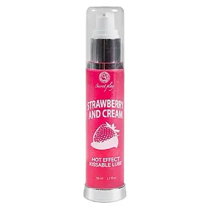 Ulei Masaj 2in1 Hot Effect Kissable Capsuni 50ml
