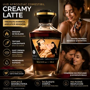 Ulei Masaj Aphrodisiac Warming Oil Creamy Latte 100ml
