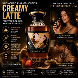 Ulei Masaj Aphrodisiac Warming Oil Creamy Latte 100ml