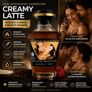 Ulei Masaj Aphrodisiac Warming Oil Creamy Latte 100ml