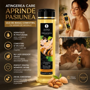 Ulei Masaj Shunga Organic Migdale 250ml