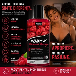 Ulei Masaj WARMup Zmeură 150ml