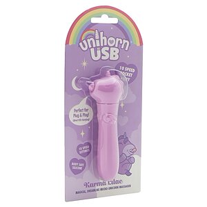 Mini Vibrator Unicorn Reincarcabil 10 Moduri