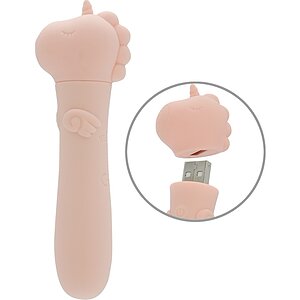 Unihorn Mini Vibrator USB 10 Moduri, Reîncărcabil 14.3 cm pe Denysa.ro